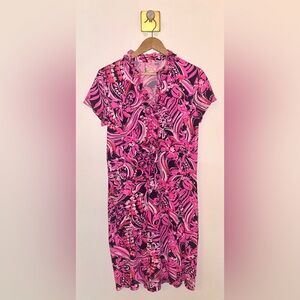 Lilly Pulitzer Silvia Ruffle Dress UPF 50+
